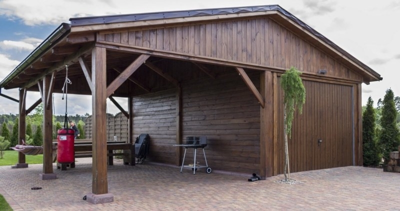 Деревянные навесы для авто под заказ. - Изображение #6, Объявление #1682050