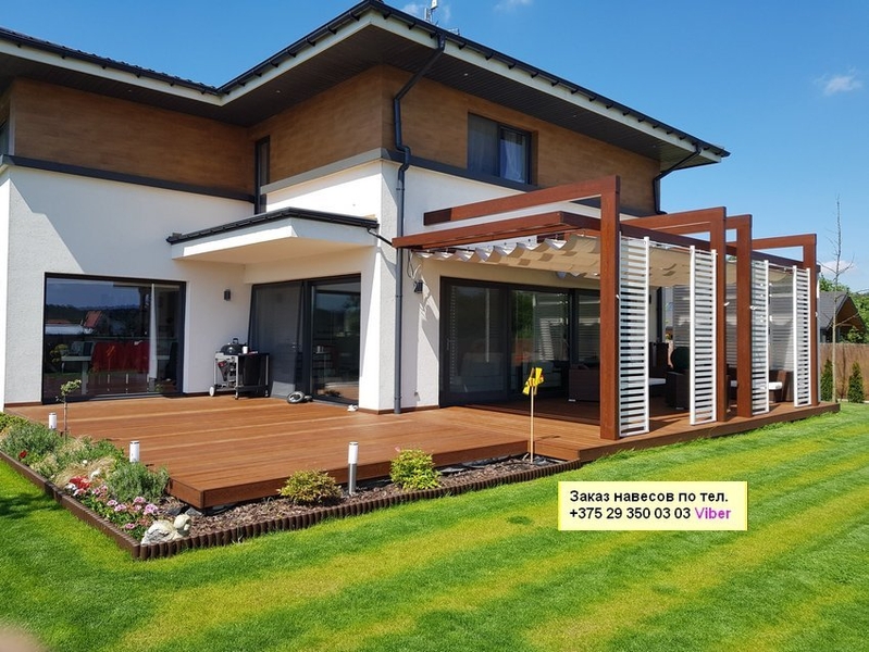 Террасы, строительство придомовых навесов из дерева. - Изображение #9, Объявление #1685270