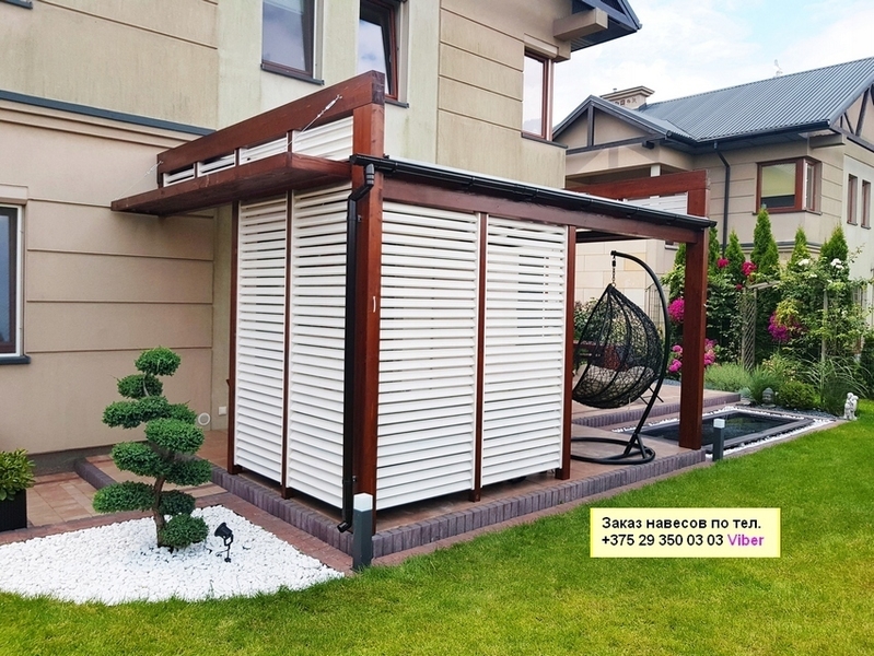 Террасы, строительство придомовых навесов из дерева. - Изображение #10, Объявление #1685270