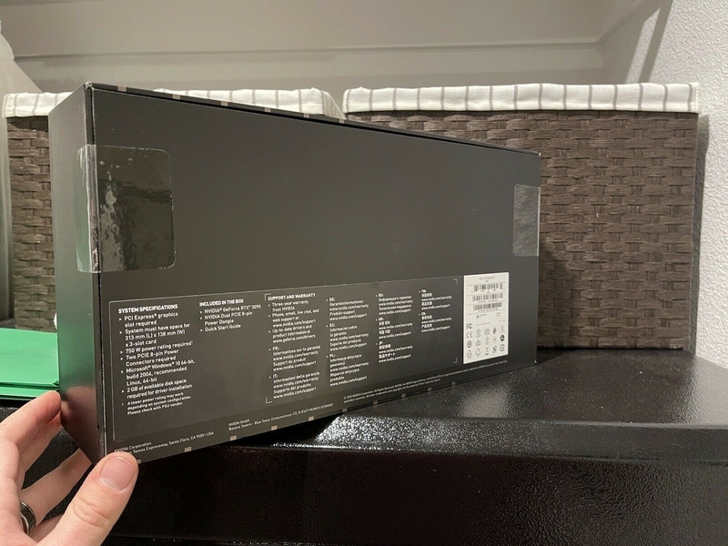 model Nvidia GeForce RTX 3090 24GB - Изображение #3, Объявление #1715656