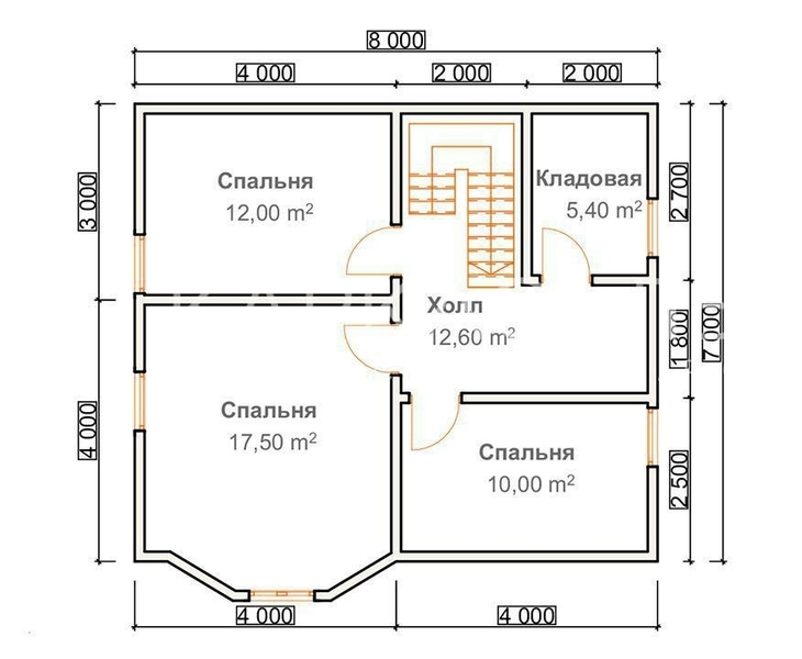 Каркасный Дом по проекту Нильсия 7х8м под ключ - Изображение #10, Объявление #1718243