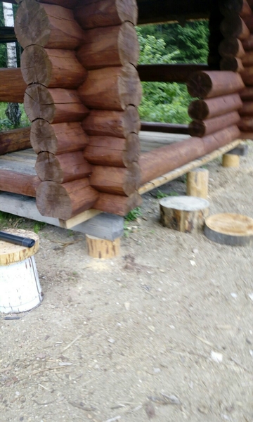 Беседка рубленная вручную в канадский угол - Изображение #3, Объявление #1722412