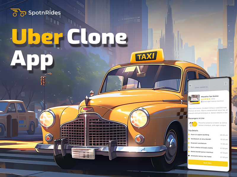 Uber like Taxi Booking App Development Services by SpotnRides - Изображение #4, Объявление #1742311
