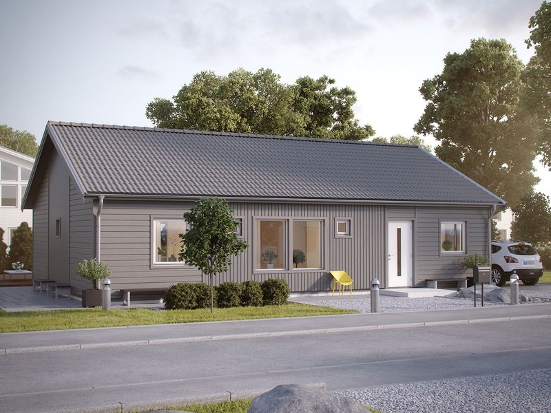 Каркасный дом 12,6х7,8 м - Изображение #1, Объявление #1751213