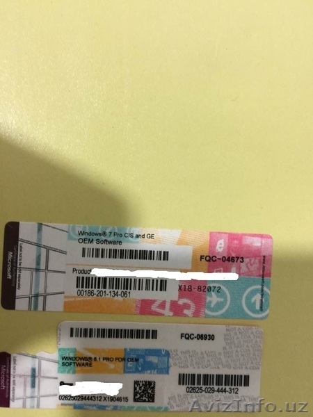 Продам лицензионный Windows Professional 7 OEM,Windows 8 OEM Rus,лицензионный Wi - Изображение #3, Объявление #1174919